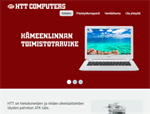 Tablet Screenshot of httcomputers.fi